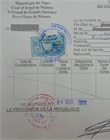 Extrait de casier judiciaire